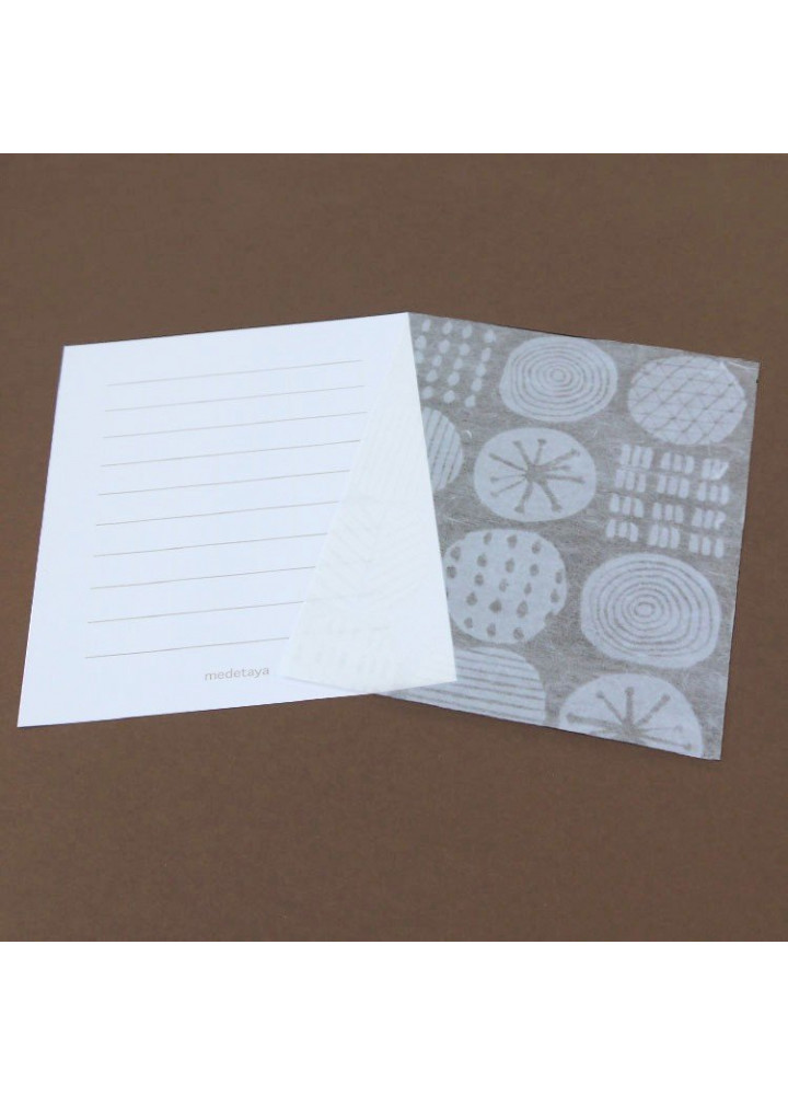 手漉き和紙信封信紙 • Usuwashi 便箋 • 大玉